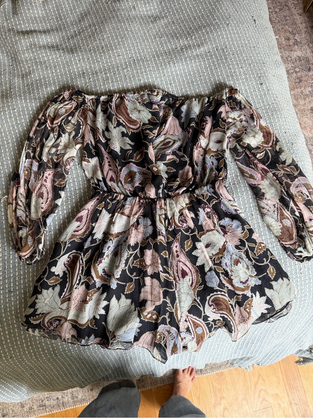 Zimmermann Off-Shoulder Floral Romper